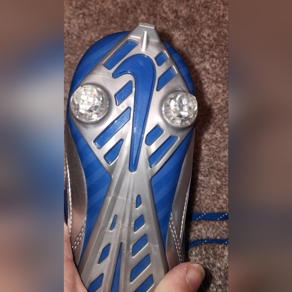 NWOT  Nike Vapor Speed 3/4 TD football‎ cleats in the Detroit Lions colorway - Picture 13 of 16